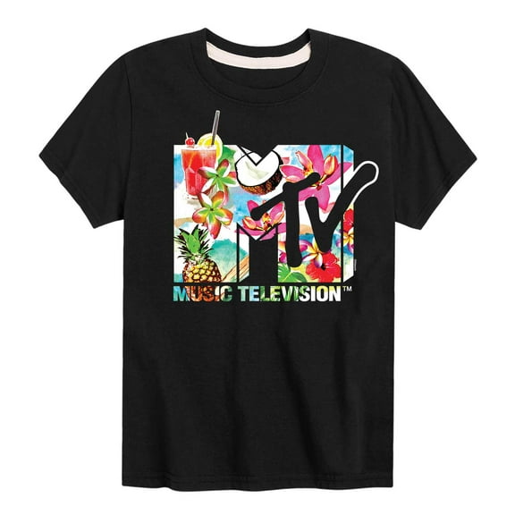 MTV - Pineapple Party - Toddler & Youth Short Sleeve Graphic T-Shirt