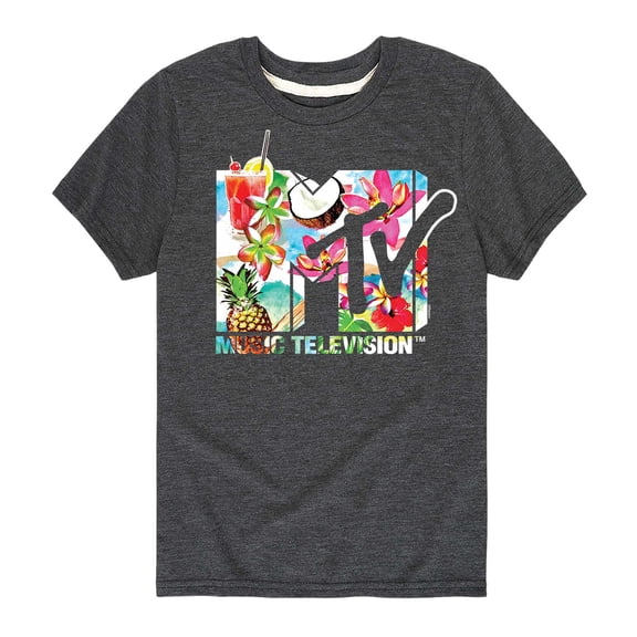 MTV - Pineapple Party - Toddler & Youth Short Sleeve Graphic T-Shirt