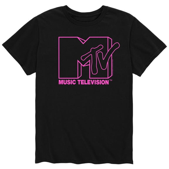 MTV - Pink Mtv - Men's Short Sleeve Graphic T-Shirt