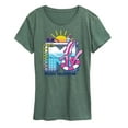 thumbnail image 1 of MTV - Pool Scene  -  Women's Short Sleeve Graphic T-Shirt, 1 of 4