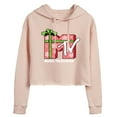 thumbnail image 1 of MTV - Present - Juniors Cropped Pullover Hoodie, 1 of 5