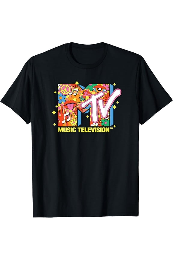 MTV - Retro Collage Logo T-Shirt
