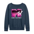 thumbnail image 1 of MTV - Retro Gamer Logo   - Women's Lightweight French Terry Long Sleeve Shirt, 1 of 4