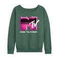 thumbnail image 1 of MTV - Retro Gamer Logo   - Women's Lightweight French Terry Long Sleeve Shirt, 1 of 4