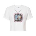 thumbnail image 1 of MTV - Retro Tv Set - Juniors Cropped Tee, 1 of 5