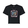 thumbnail image 1 of MTV - Retro Tv Set - Juniors Cropped Tee, 1 of 5