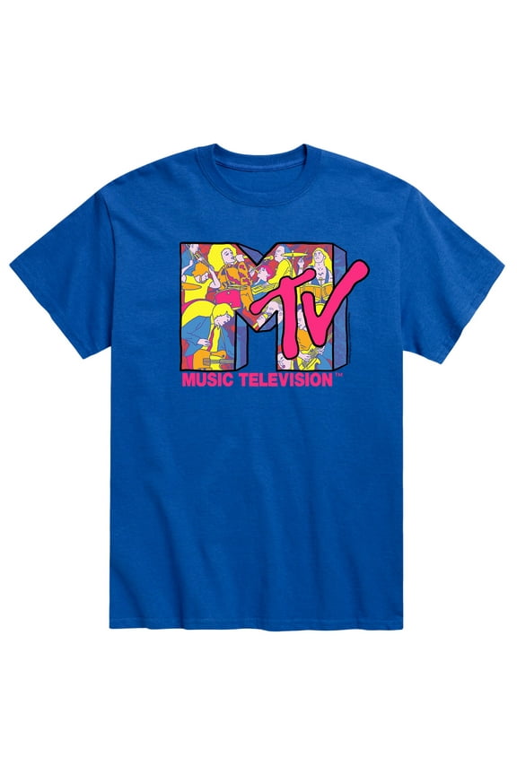 - Rock Logo - Men's Short Sleeve Graphic T-Shirt