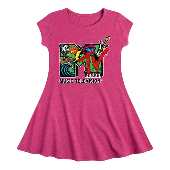 MTV - Skater - Toddler & Youth Girls Fit & Flare Dress