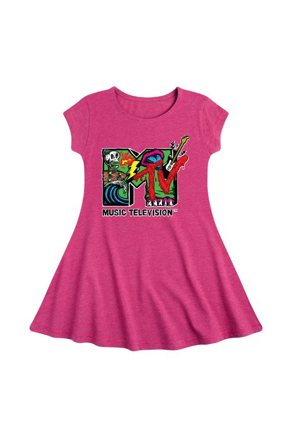 - Skater - Toddler & Youth Girls Fit & Flare Dress