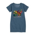 thumbnail image 1 of MTV - Skater - Toddler & Youth Girls Fleece Dress, 1 of 4