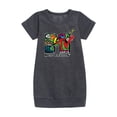 thumbnail image 1 of MTV - Skater - Toddler & Youth Girls Fleece Dress, 1 of 3