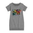 thumbnail image 1 of MTV - Skater - Toddler & Youth Girls Fleece Dress, 1 of 4