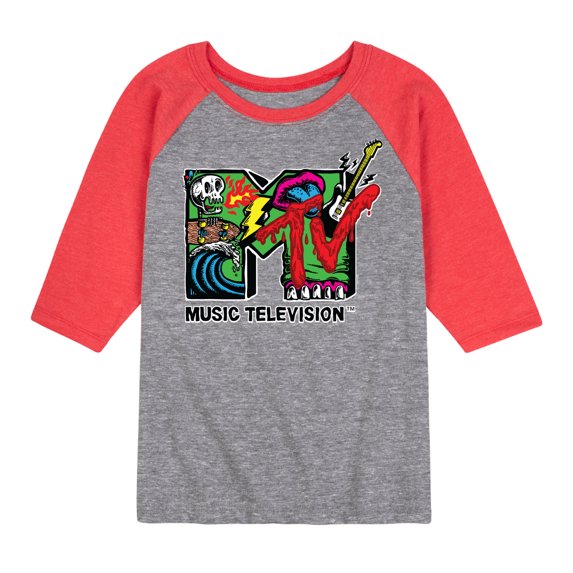 MTV - Skater - Toddler & Youth Raglan Graphic T-Shirt