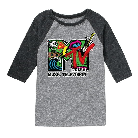 MTV - Skater - Toddler & Youth Raglan Graphic T-Shirt