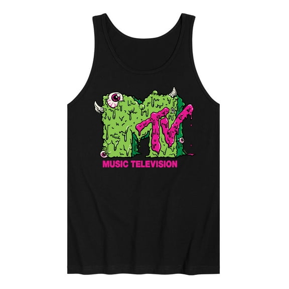MTV - Slime Logo - Men's Jersey Tank Top