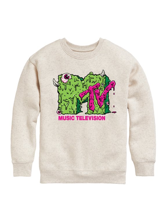 - Slime Logo Boys' Graphic Long Sleeve Fleece Sweatshirt