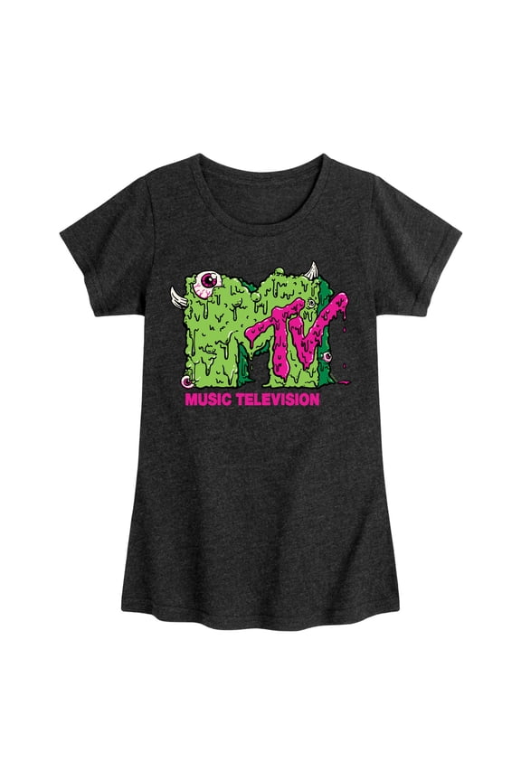 - Slime Logo - Toddler & Youth Girls Short Sleeve Graphic T-Shirt