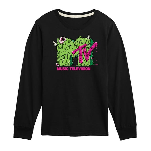 MTV - Slime Logo - Toddler & Youth Long Sleeve Graphic T-Shirt