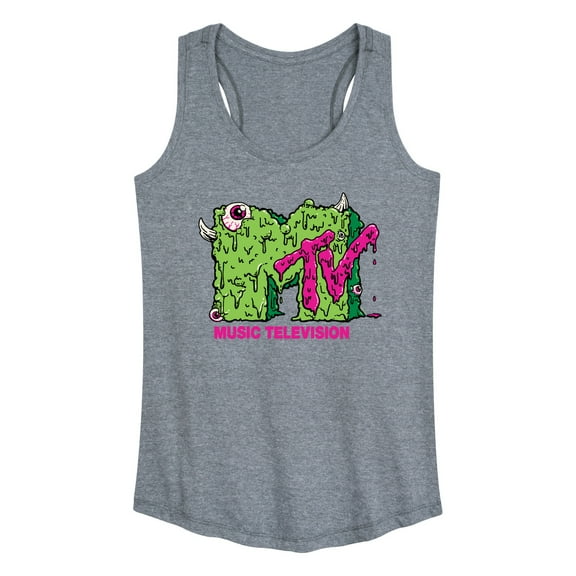 MTV - Slime Logo  - Women's Racerback Tank Top