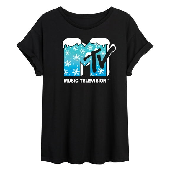 MTV - Snowflakes  - Women's Oversized T-Shirt