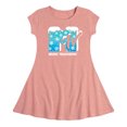 thumbnail image 1 of MTV - Snowflakes - Toddler & Youth Girls Fit & Flare Dress, 1 of 1