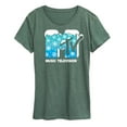 thumbnail image 1 of MTV - Snowflakes  - Women's Short Sleeve Graphic T-Shirt, 1 of 5