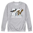 thumbnail image 1 of MTV - Snowman - Men's Crew Neck Fleece Pullover, 1 of 5