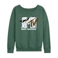 thumbnail image 1 of MTV - Snowman - Women's Lightweight French Terry Long Sleeve Shirt, 1 of 5