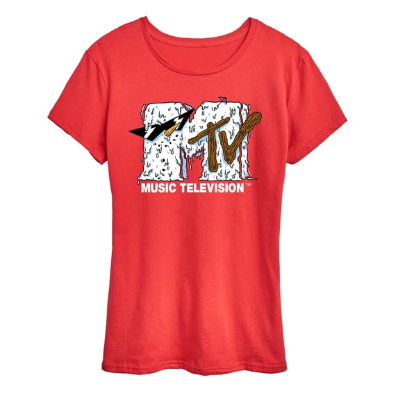 MTV - Snowman - Women's Short Sleeve Graphic T-Shirt