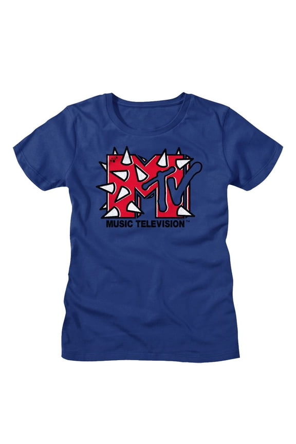 MTV Spiky Royal Women's T-Shirt