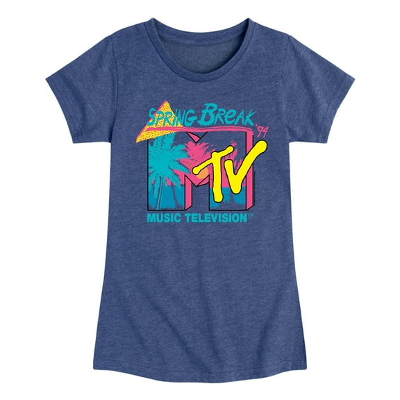 MTV - Spring Break 94 - Toddler And Youth Girls Short Sleeve Graphic T-Shirt