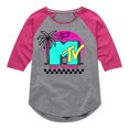 thumbnail image 1 of MTV - Spring Break Beach MTV - Girls Shirt Tail Raglan, 1 of 3