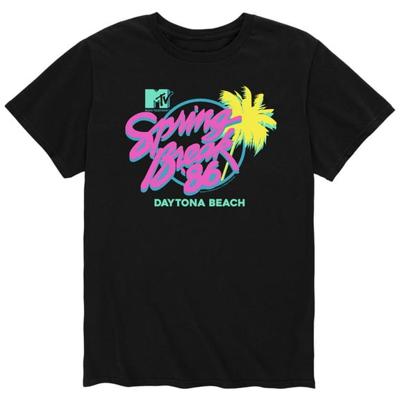 MTV - Spring Break - Men's Short Sleeve Graphic T-Shirt