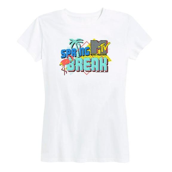 MTV - Spring Break - Women's Short Sleeve Graphic T-Shirt