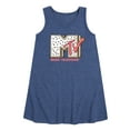 thumbnail image 1 of MTV - Sugar Cookie Logo - Toddler & Youth Girls A-line Dress, 1 of 5