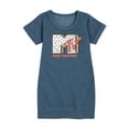thumbnail image 1 of MTV - Sugar Cookie Logo - Toddler & Youth Girls Fleece Dress, 1 of 5