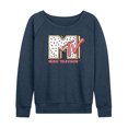 thumbnail image 1 of MTV - Sugar Cookie - Women's Lightweight French Terry Long Sleeve Shirt, 1 of 5