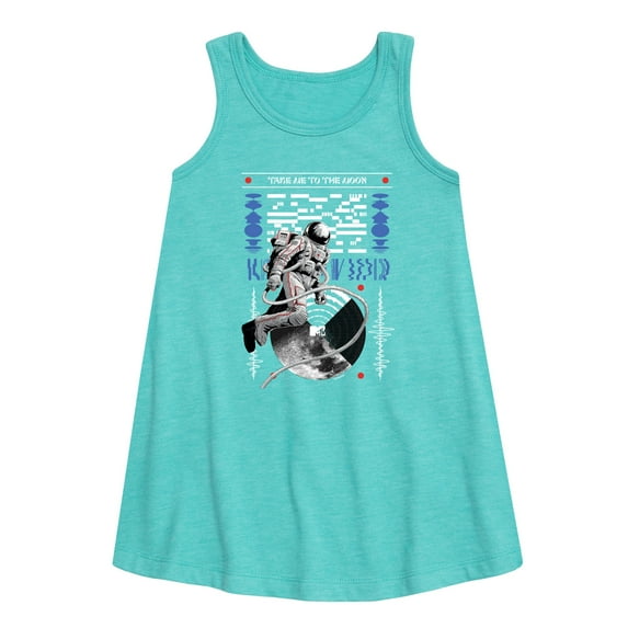 MTV - Take Me To The Moon Person - Toddler & Youth Girls A-line Dress