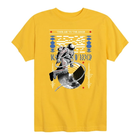 MTV - Take Me To The Moon Person - Toddler & Youth Short Sleeve Graphic T-Shirt