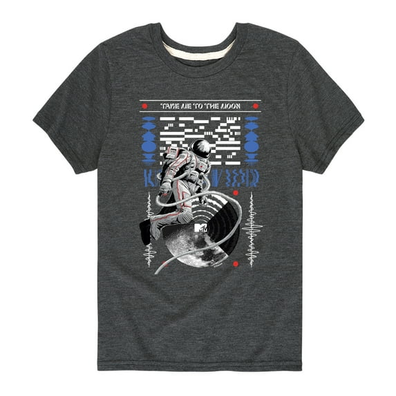 MTV - Take Me To The Moon Person - Toddler & Youth Short Sleeve Graphic T-Shirt