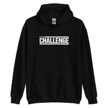 MTV The Challenge Lightweight Adult Unisex Hooded Sweatshirt - Officially Licensed - Black, 3X-Large