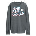 thumbnail image 1 of MTV - The Real World Logo -  Men's Long Sleeve T-Shirt, 1 of 5