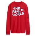 thumbnail image 1 of MTV - The Real World Logo -  Men's Long Sleeve T-Shirt, 1 of 4