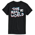 thumbnail image 1 of MTV - The Real World Logo - Men's Short Sleeve Graphic T-Shirt, 1 of 5