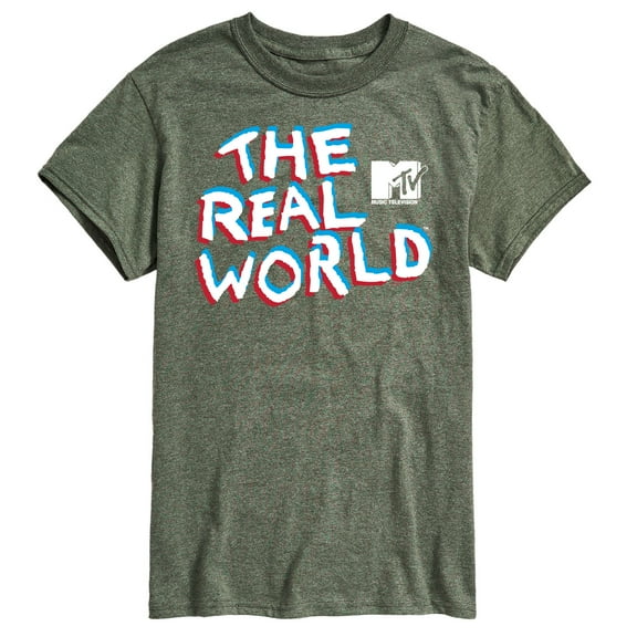 MTV - The Real World Logo - Men's Short Sleeve Graphic T-Shirt