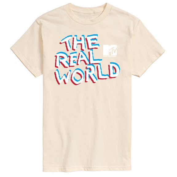MTV - The Real World Logo - Men's Short Sleeve Graphic T-Shirt