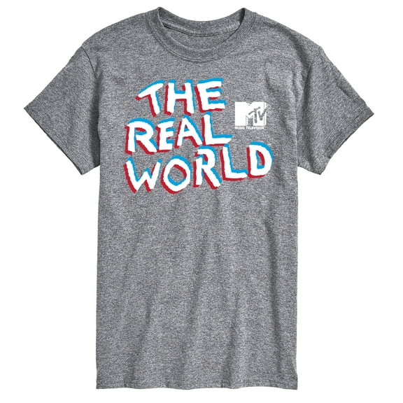 MTV - The Real World Logo - Men's Short Sleeve Graphic T-Shirt
