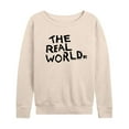 thumbnail image 1 of MTV - The Real World Logo - Women's Lightweight French Terry Long Sleeve Shirt, 1 of 4