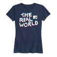 thumbnail image 1 of MTV - The Real World Logo - Women's Short Sleeve Graphic T-Shirt, 1 of 5