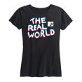 thumbnail image 1 of MTV - The Real World Logo - Women's Short Sleeve Graphic T-Shirt, 1 of 5
